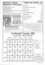 Index Map, Faribault County 2006